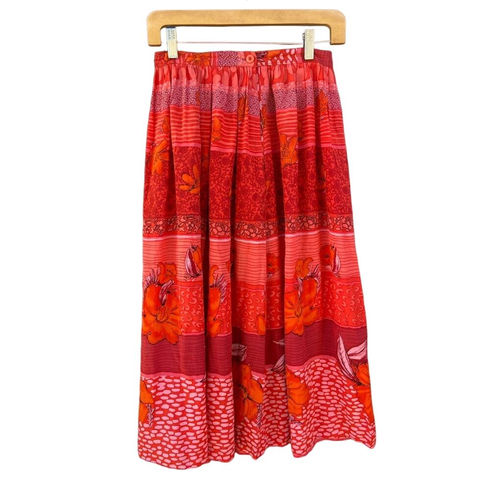 VTG silk skirt